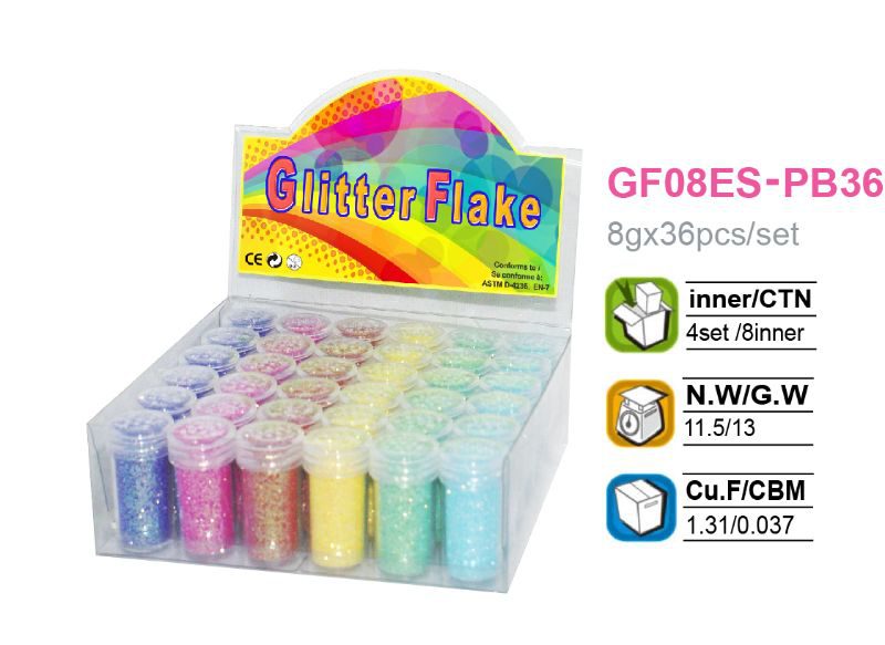 38061 Metal Flakes 25 g 0,6 mm Schwarz 1  Glitzer Flitter Glitter Glimmer  Effektlack